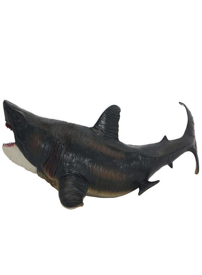 Higherbros Shark Toys with Openable Jaws The Megalodon 11" Ocean World Realistic Marine Animal Creature Action Figure, Great for Bath Toy, Beach Toys, Birthday Gifts Cake Topper - Image 3